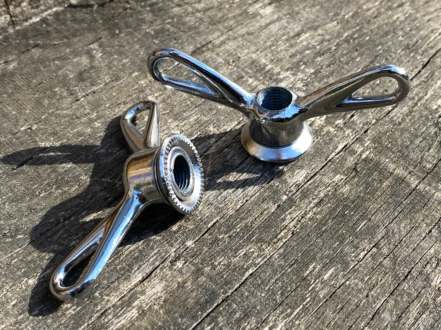 3/8 Cycle - Bicycle Hub Wing Nuts. New old stock - £12.50 / pair