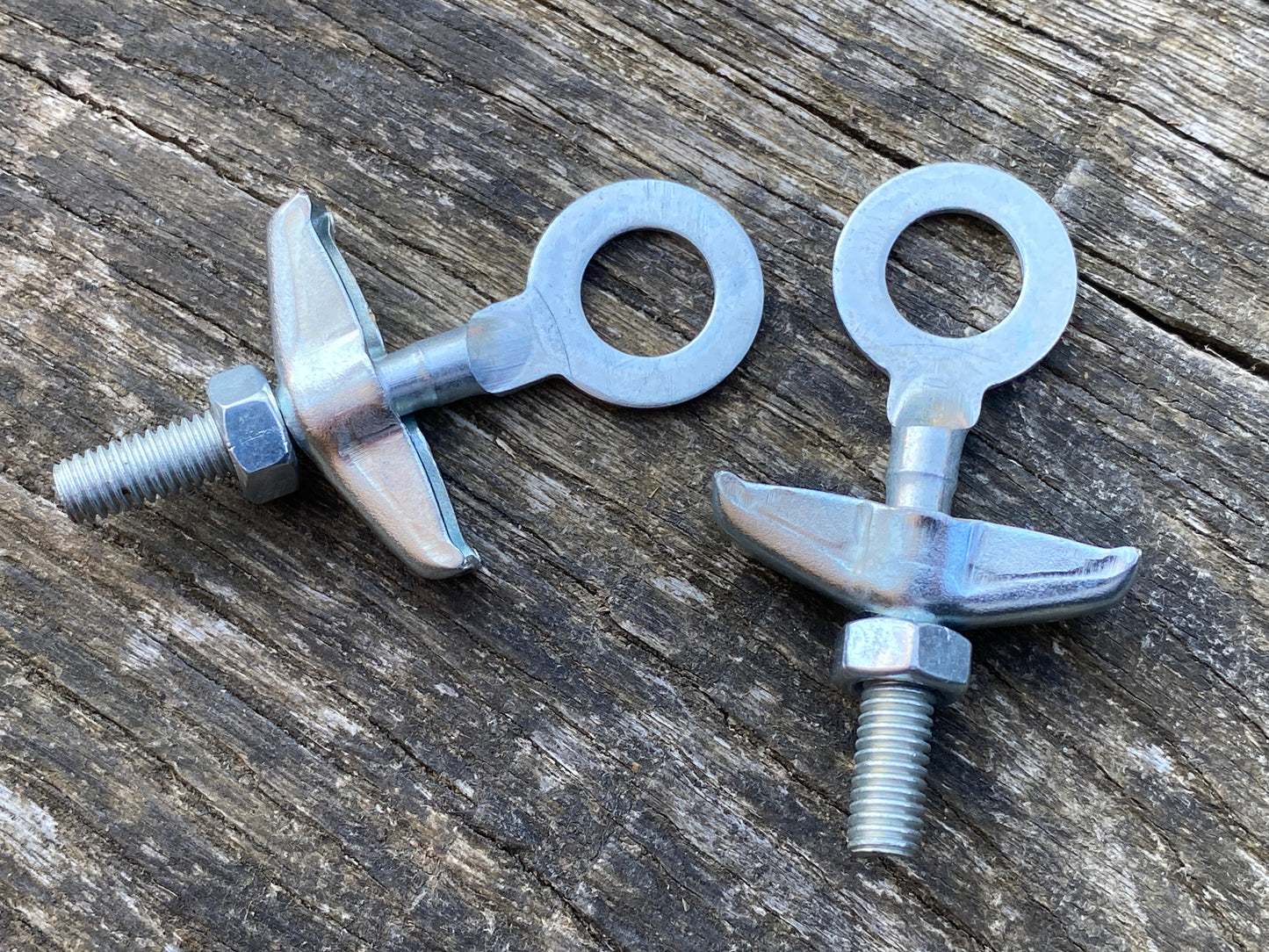 Old Bicycle Rear Axle Adjusters - £15.00 / pair