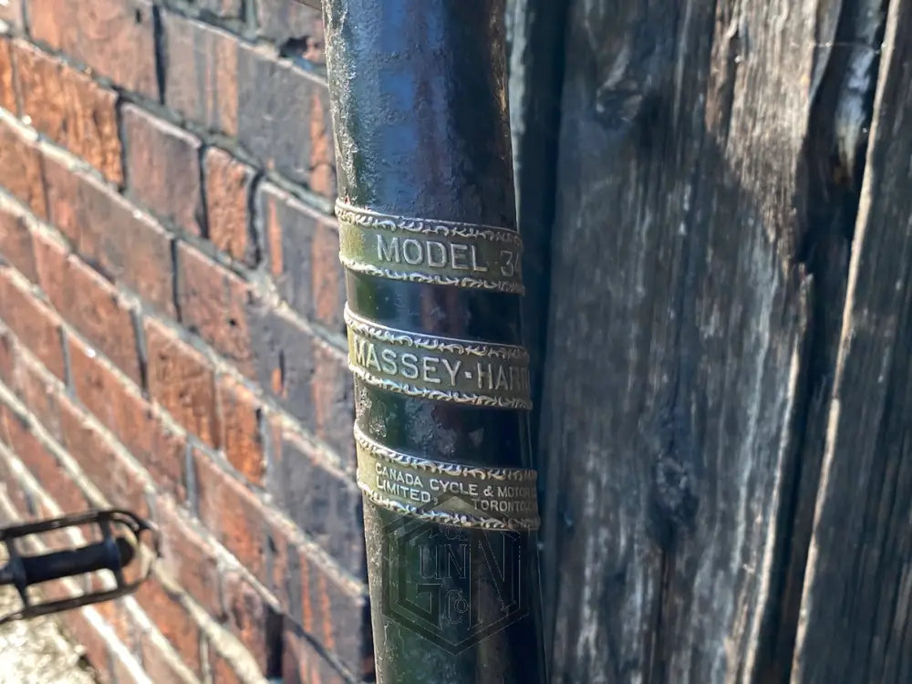 1896 Massey Harris Model No.34 Suspension Racing Bicycle Bicycle