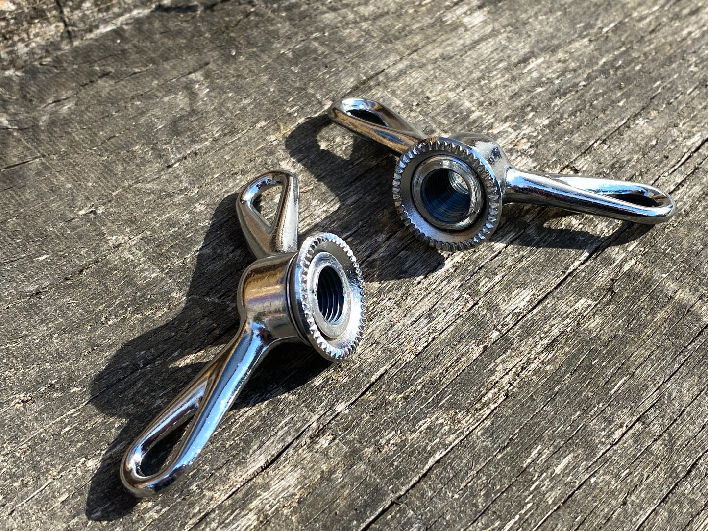 3/8 Cycle - Bicycle Hub Wing Nuts. New old stock - £12.50 / pair
