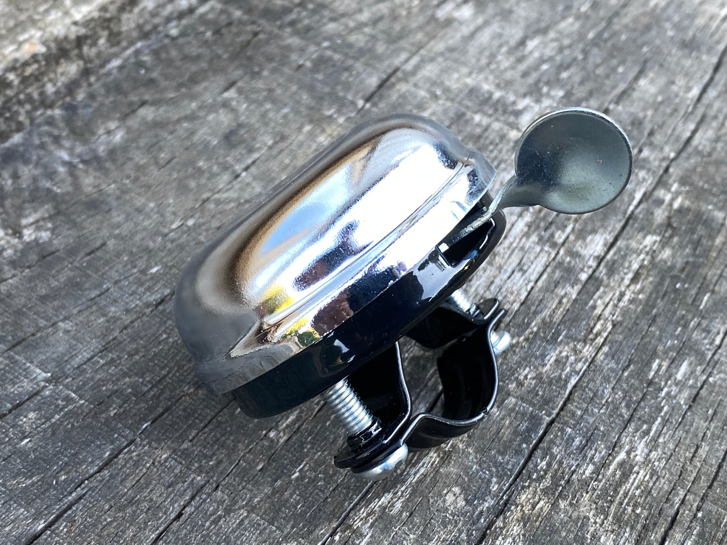 Traditional Steel Chrome Bicycle Bell - £5.90