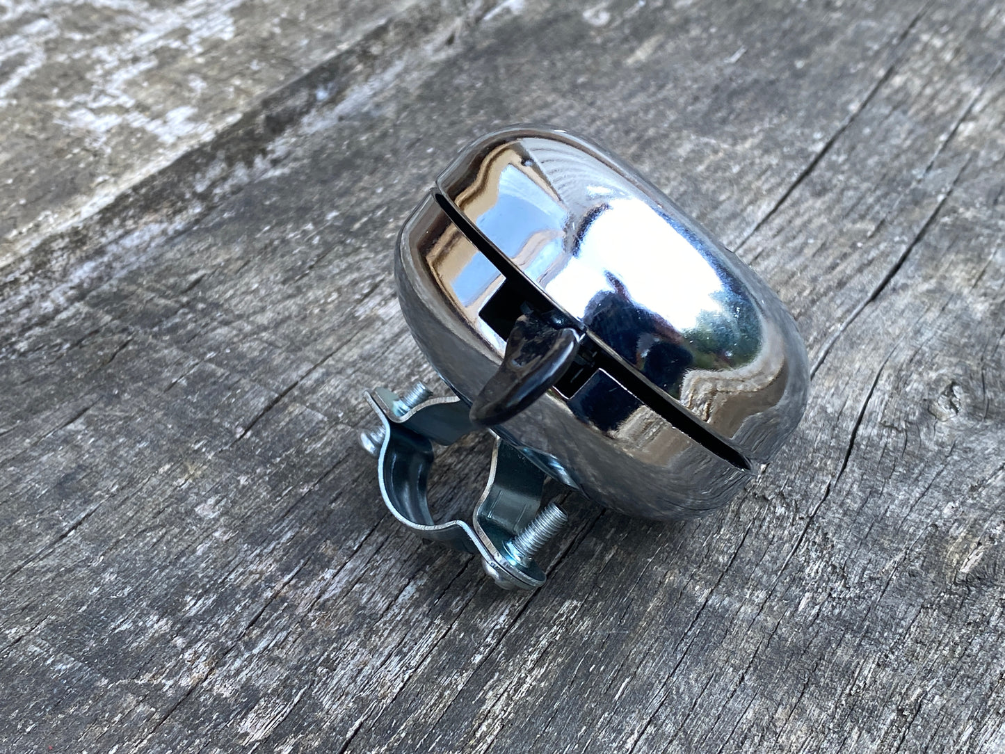Traditional Steel 60mm Chrome Ding Dong Bicycle Bell - £9.80