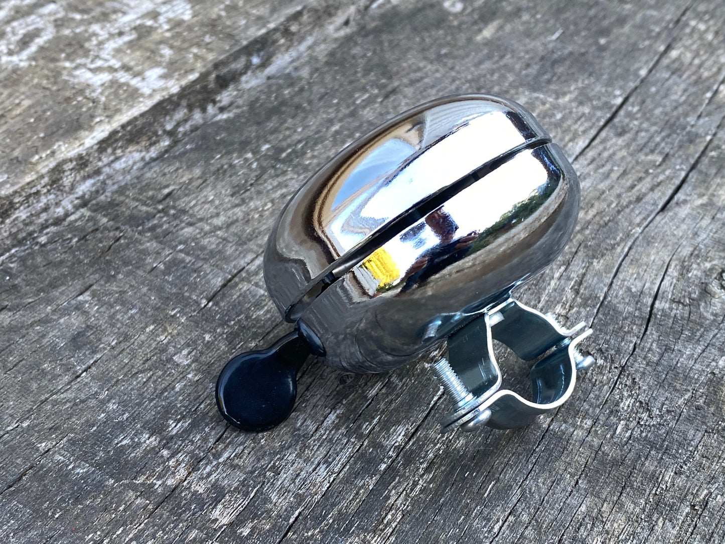 Traditional Steel 60mm Chrome Ding Dong Bicycle Bell - £9.80