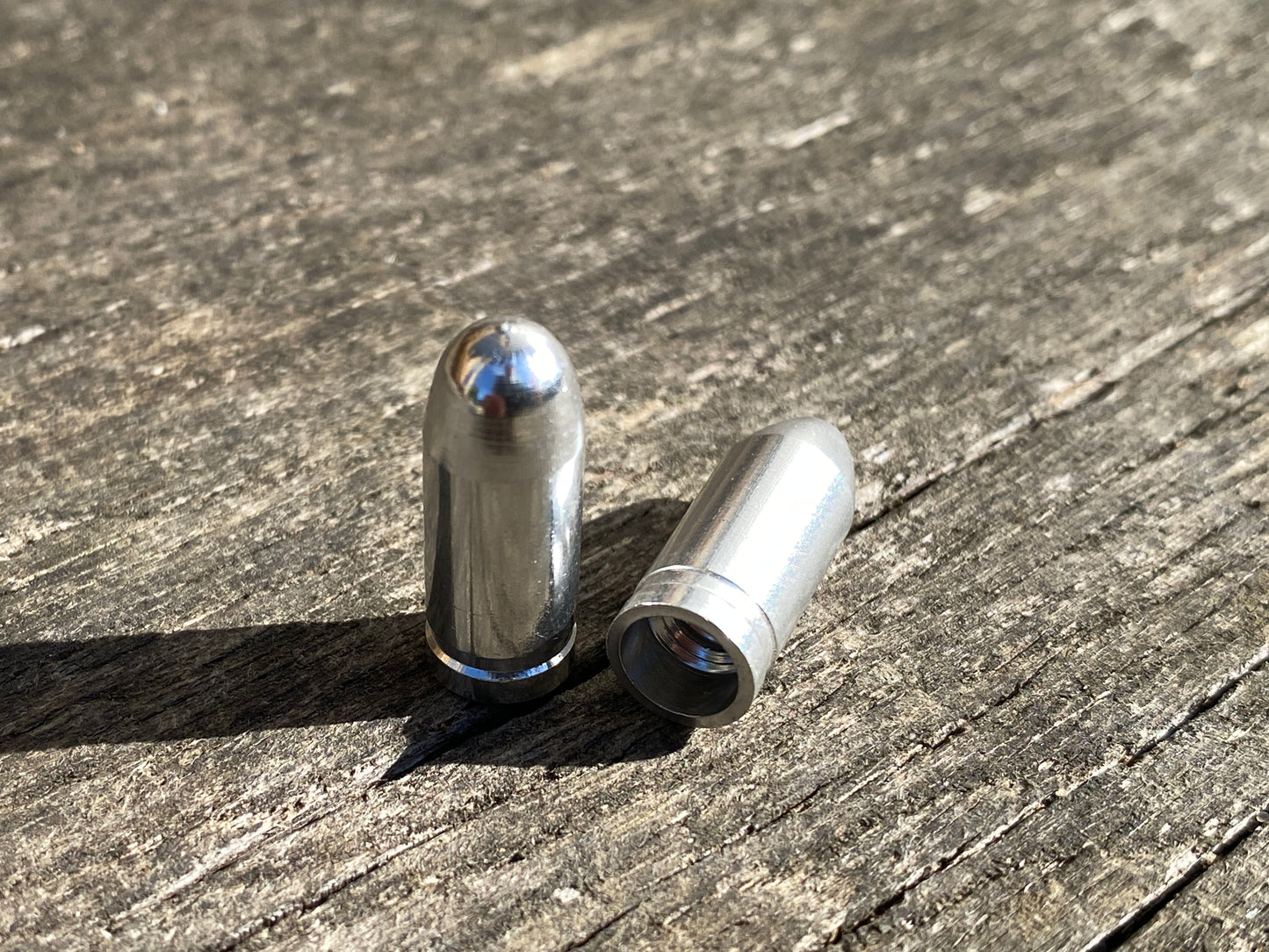 Silver Bullet Presta Valve Caps for Bicycles - £2.00/ pair