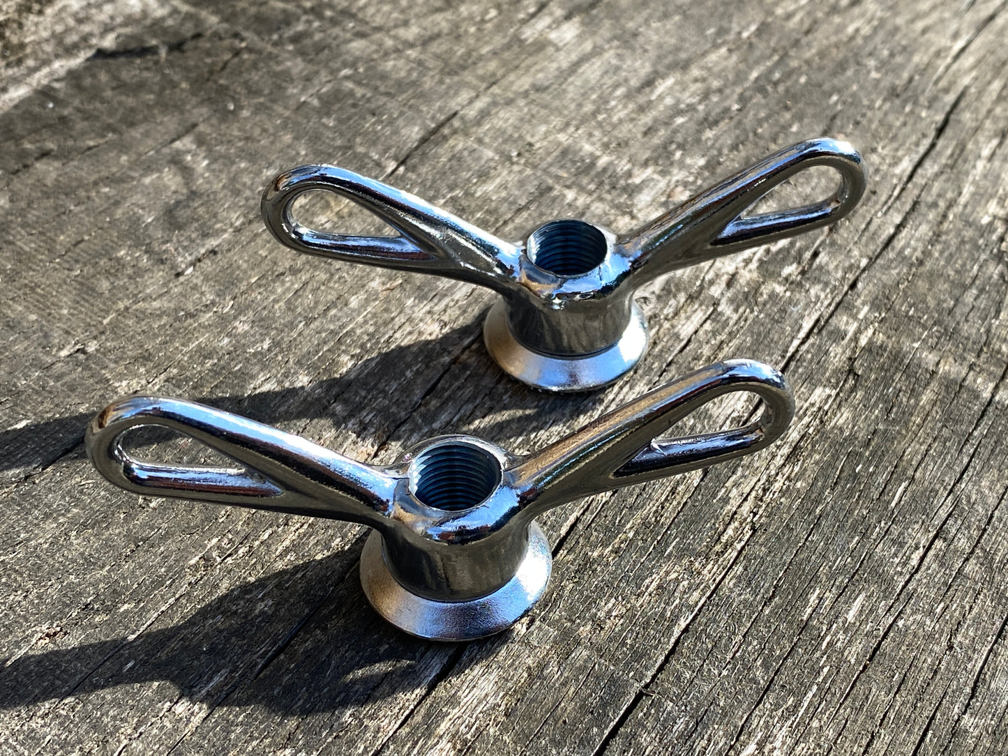 3/8 Cycle - Bicycle Hub Wing Nuts. New old stock - £12.50 / pair