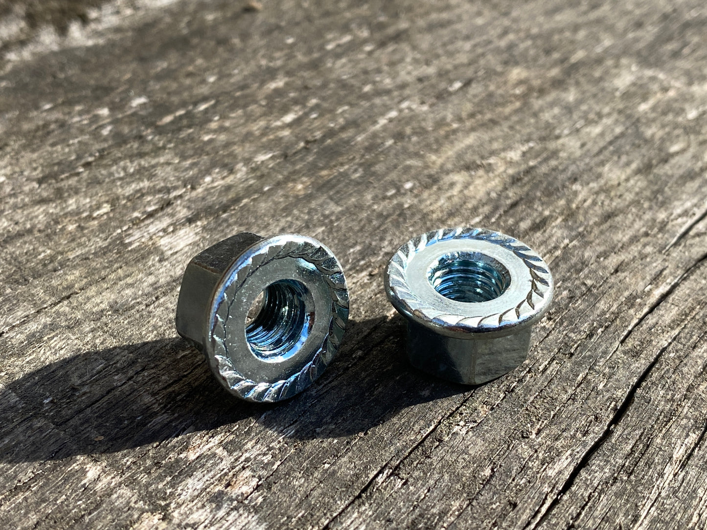 5/16 Cycle - Bicycle Hub Axle Flanged Nuts - £2.90 / pair