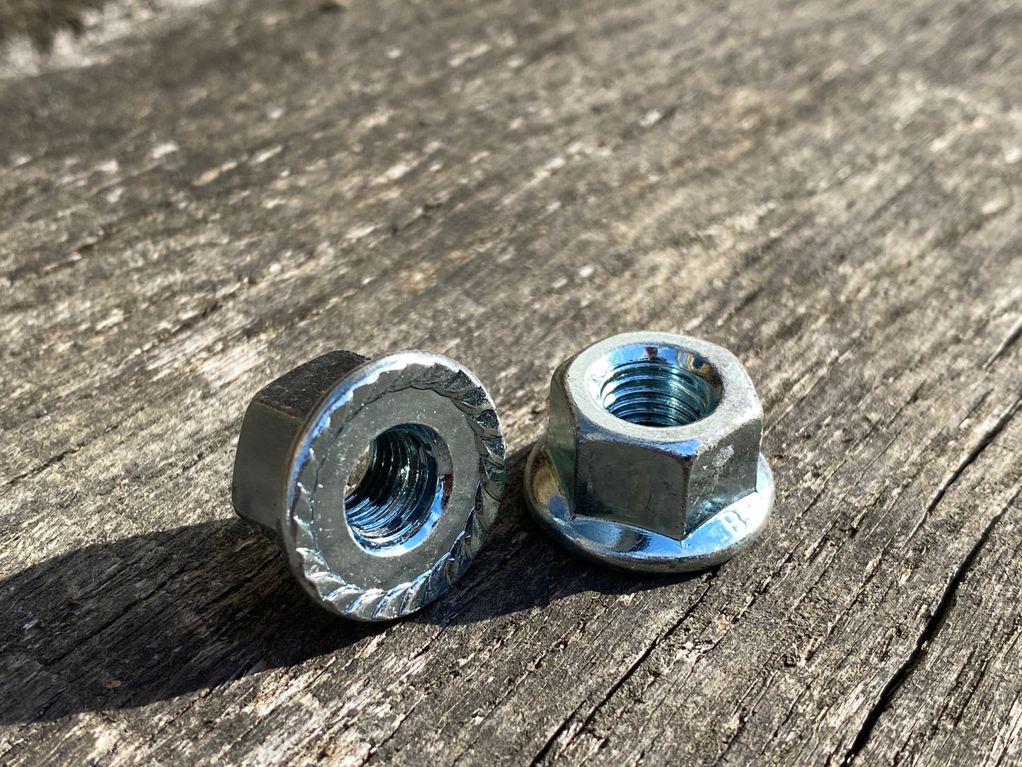 5/16 Cycle - Bicycle Hub Axle Flanged Nuts - £2.90 / pair