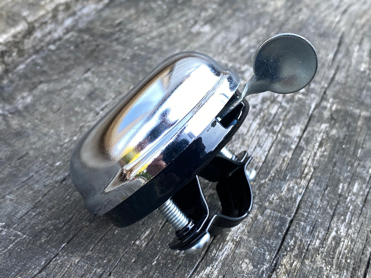 Traditional Steel Chrome Bicycle Bell - £5.90