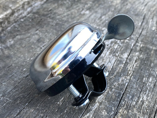 Traditional Steel Chrome Bicycle Bell - £6.00