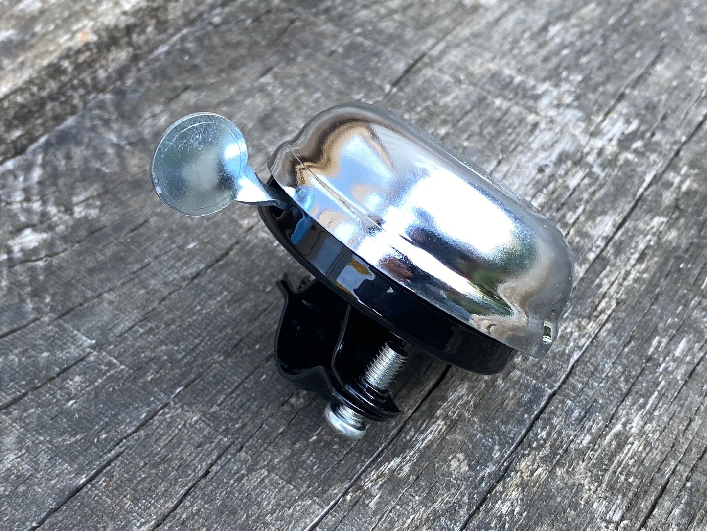 Traditional Steel Chrome Bicycle Bell - £5.90