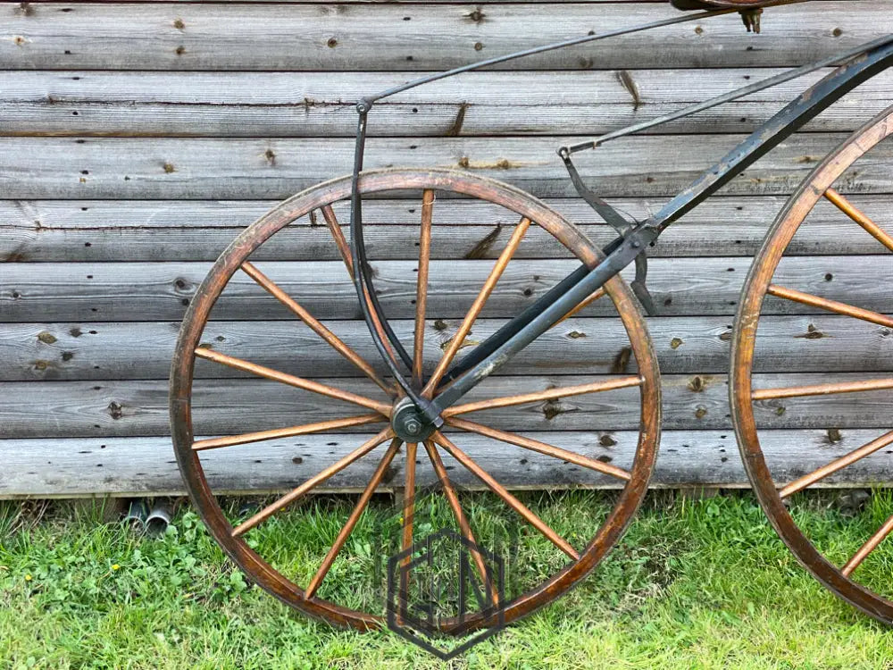 c.1869 English Bone-Shaker Velocipede Bicycle - £3800 Velocipede