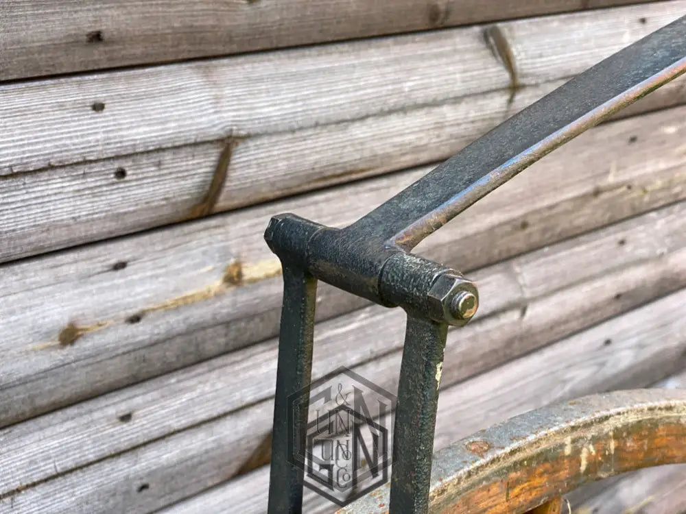 c.1869 English Bone-Shaker Velocipede Bicycle - £3800 Velocipede