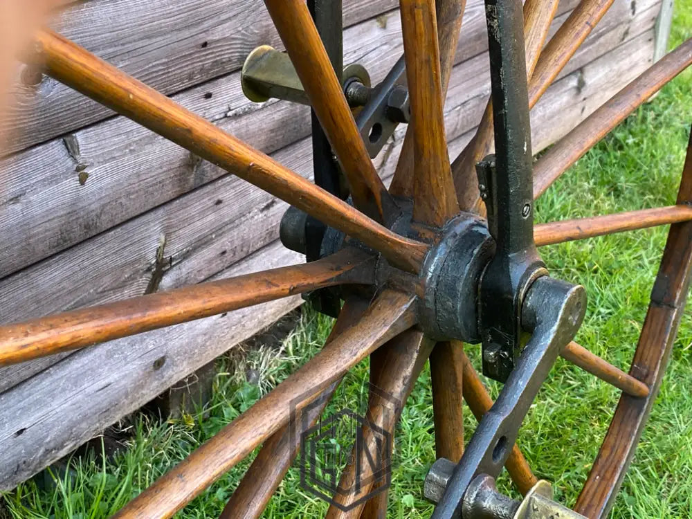 c.1869 English Bone-Shaker Velocipede Bicycle - £3800 Velocipede