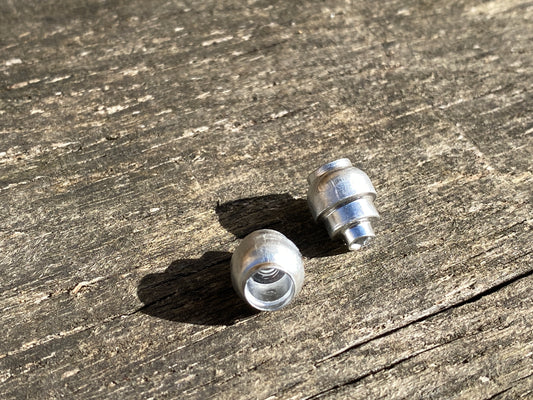 Alloy Stepped Bicycle Brake Ferrules for Old Bicycles - £1.50 (pair)
