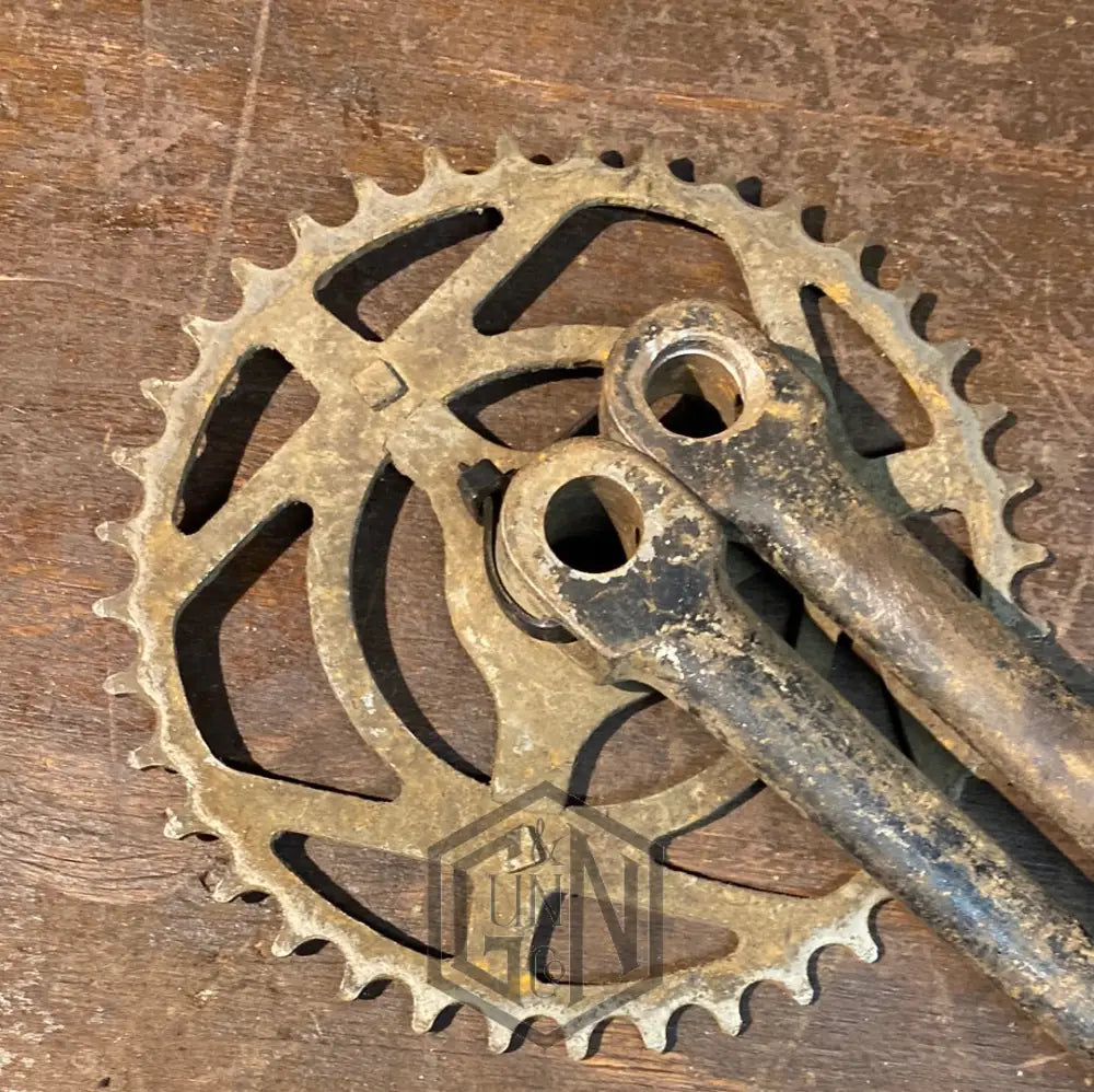 1920S Vintage Bicycle 38T Chainset Parts