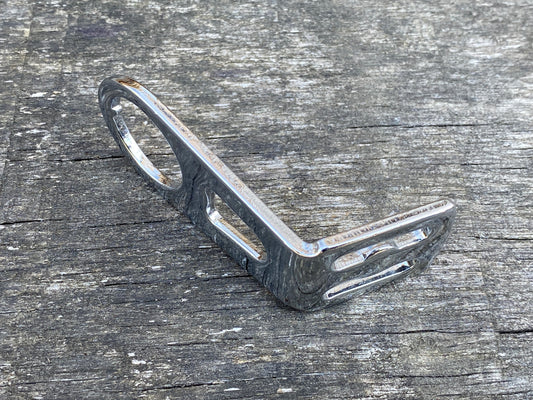 Traditional Chrome Bicycle Lamp Bracket for Headset.