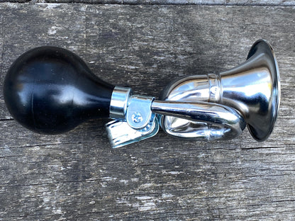 Classic Chrome Bicycle Bugle Hooter - £9.50