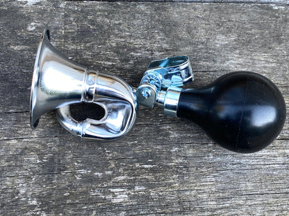 Classic Chrome Bicycle Bugle Hooter - £9.50