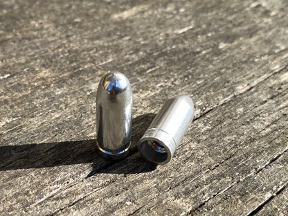Silver Bullet Presta Valve Caps for Bicycles - £2.00/ pair