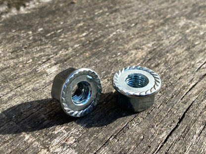 5/16 Cycle - Bicycle Hub Axle Flanged Nuts - £2.90 / pair
