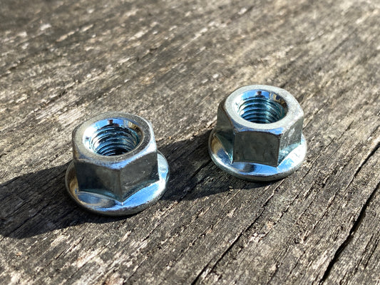 5/16 Cycle - Bicycle Hub Axle Flanged Nuts - £2.90 / pair
