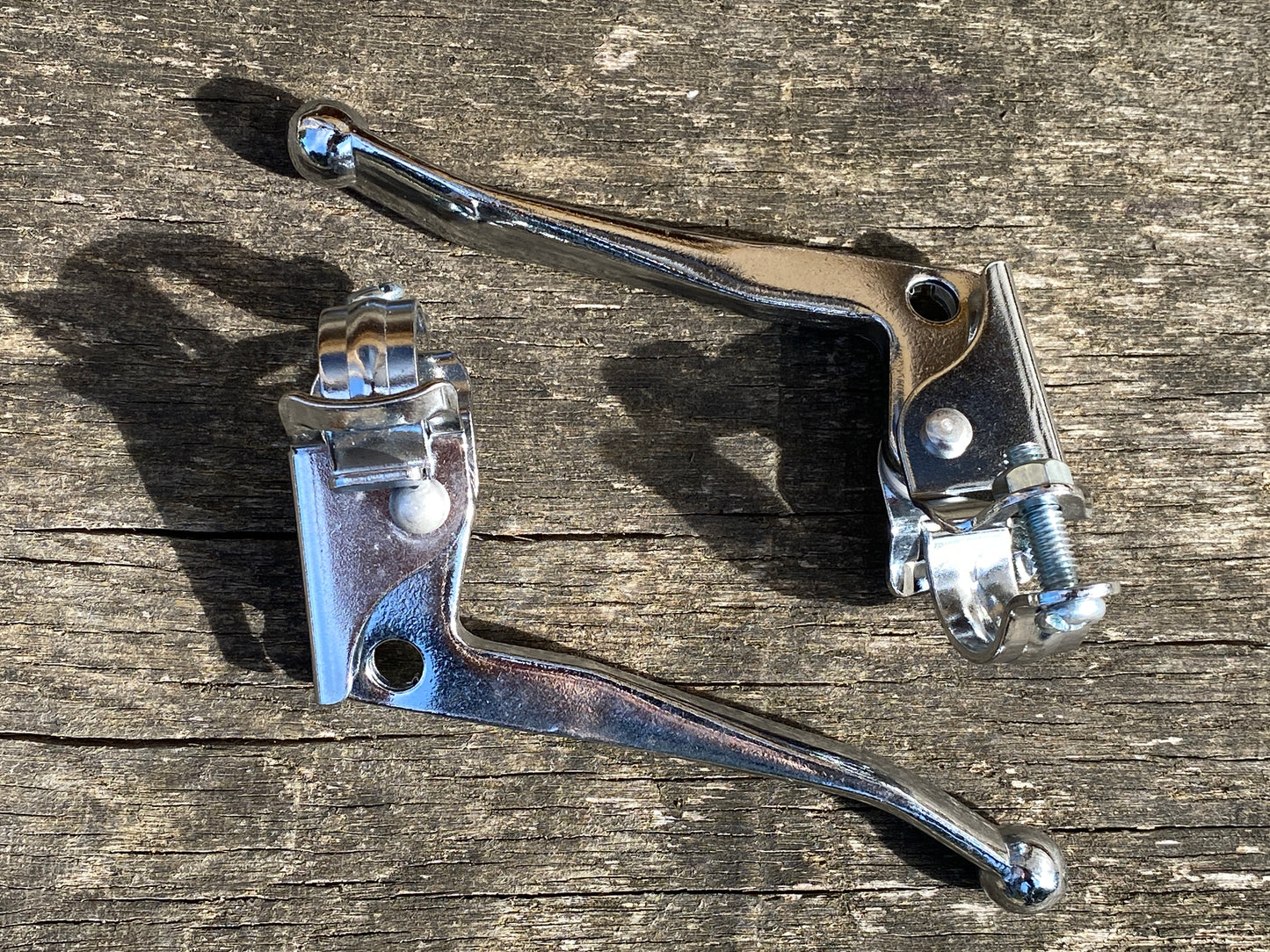Traditional Chrome Bicycle Brake Levers - £12