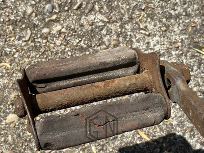 c.1885 Solid Tyre Cross Frame Bicycle Project. Bicycle