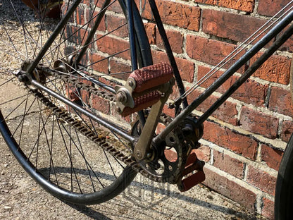 c.1891 Victor Spring Fork Solid Tyre Safety Bicycle Bicycle