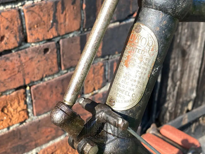 c.1891 Victor Spring Fork Solid Tyre Safety Bicycle Bicycle