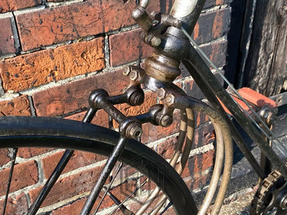 c.1891 Victor Spring Fork Solid Tyre Safety Bicycle Bicycle