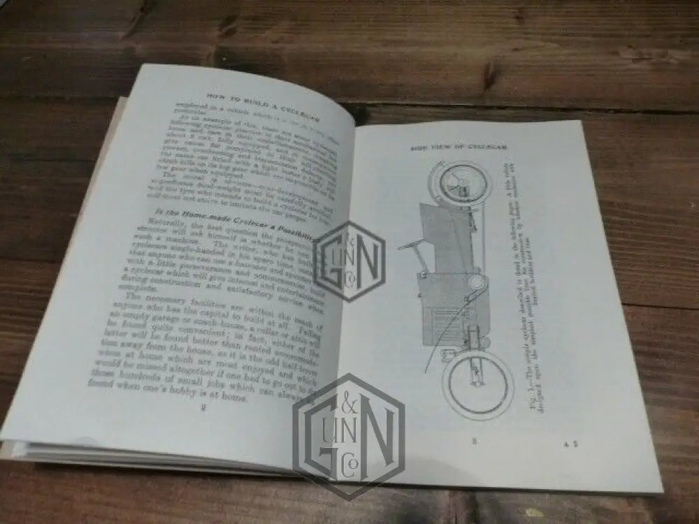 How To Build A Cyclecar Books