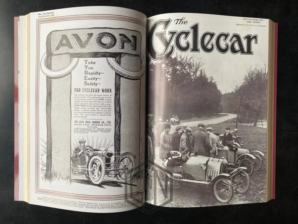 The Cyclecar Book - Volume 1 Books